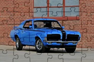 1970 Mercury Cougar Eliminator jigsaw puzzle