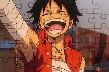 פאזל של monkey d luffy