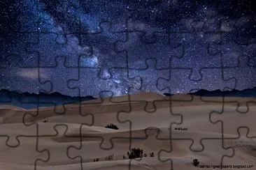 desierto noche jigsaw puzzle