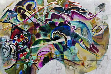 Kandinsky bord blanc