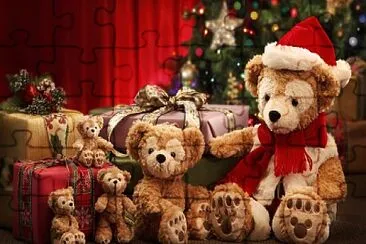 Nounours de Noel