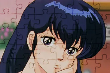 Kyoko Otonashi en el bar Chachamaru Maison Ikkoku jigsaw puzzle