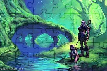 Night Elvens jigsaw puzzle