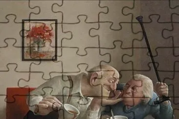 THÉ jigsaw puzzle