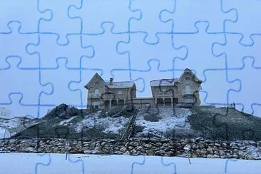 Villa Biscarrosse sous la neige 10 01 24 jigsaw puzzle