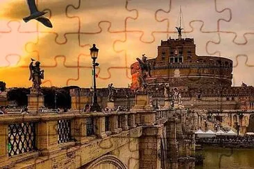 Rome château Saint-Ange jigsaw puzzle