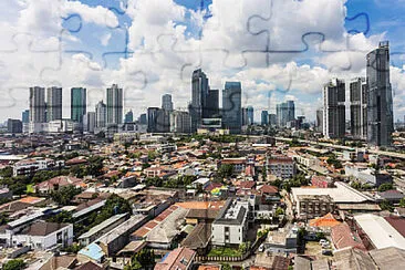 Jakarta- Indonésie jigsaw puzzle