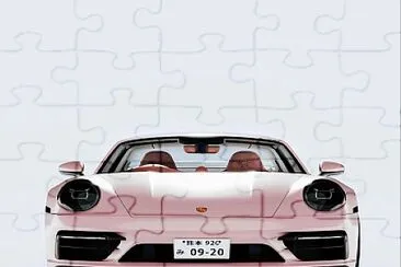 porshe jigsaw puzzle