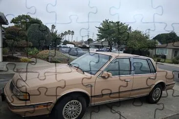 Car jigsaw puzzle