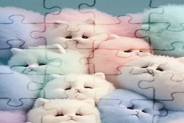 GATITOS D COLOR jigsaw puzzle