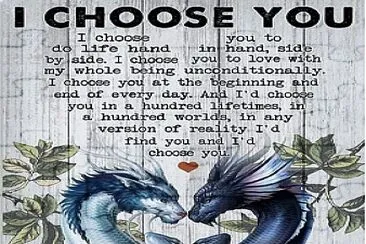 I CHOOSE YOU