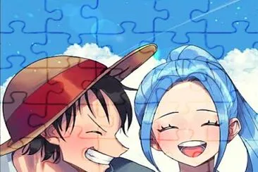 פאזל של Luffy x Vivi