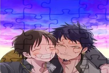 Law x Luffy jigsaw puzzle