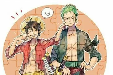 פאזל של Luffy x Zoro