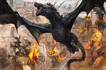 drogon jigsaw puzzle