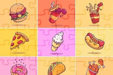 fastfood jigsaw puzzle