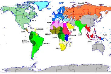 Blocos Econômicos jigsaw puzzle