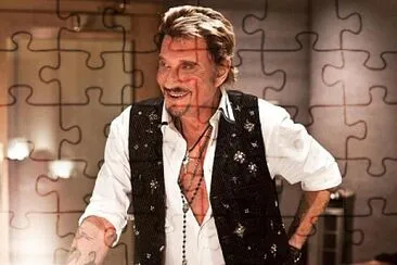 Johnny Hallyday jigsaw puzzle