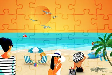 Plage jigsaw puzzle