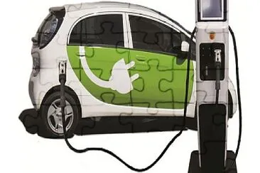 פאזל של Auto_eléctrico