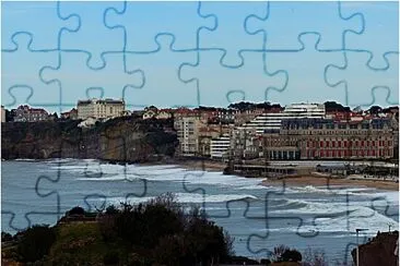 פאזל של Biarritz la Grande Plage