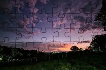 Anochecer en Popayán jigsaw puzzle