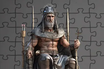 religion de los barbaros jigsaw puzzle