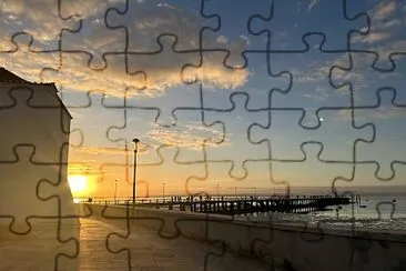 Pôr do sol jigsaw puzzle