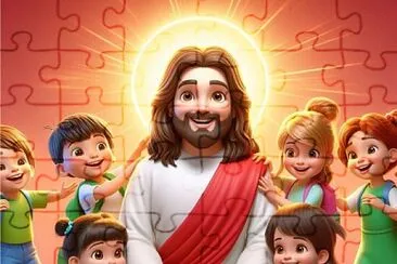 Jesus e as Crianças jigsaw puzzle