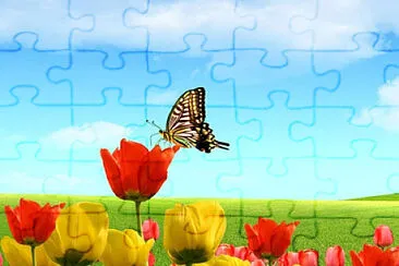 אביב jigsaw puzzle