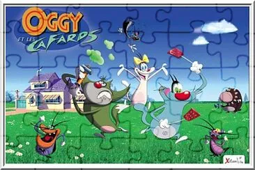 OGGY et les Cafards jigsaw puzzle