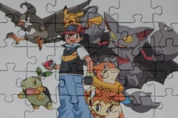 ashes sinnoh pokemon jigsaw puzzle