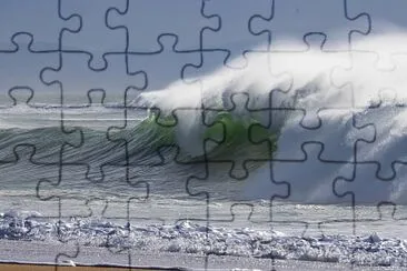 Vague -Anglet la Barre jigsaw puzzle