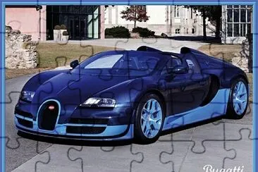 Bugatti jigsaw puzzle