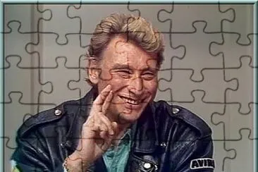 Johnny Hallyday jigsaw puzzle