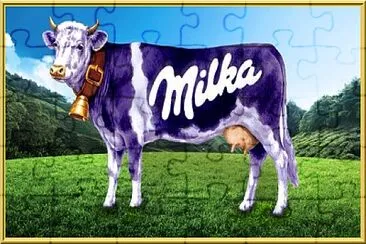 Vache Milka jigsaw puzzle