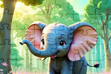 elefante jigsaw puzzle