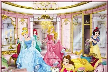 פאזל של Princesses Disney