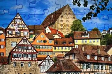 German medieval town