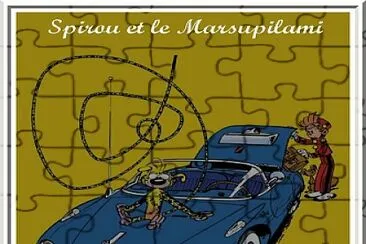 Spirou jigsaw puzzle