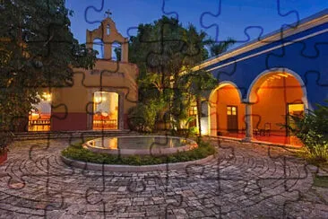 Hacienda mejicana jigsaw puzzle