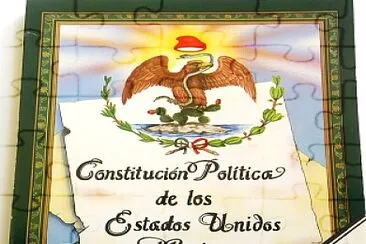 Constitución Política jigsaw puzzle