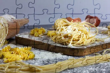 a jigsaw puzzle