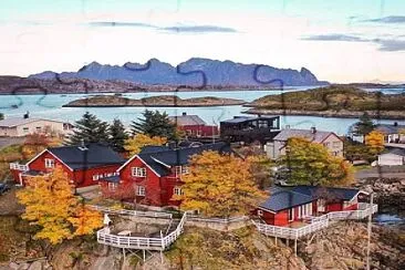 Svolvaer, Norway jigsaw puzzle