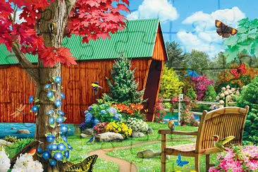 Couleurs du printemps jigsaw puzzle