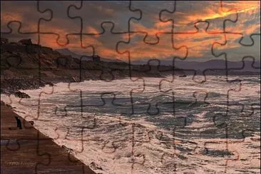 Côte des Basques Biarritz jigsaw puzzle