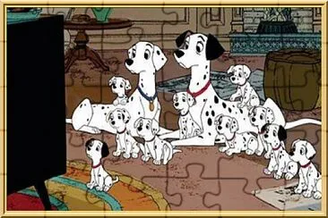 פאזל של Les 101 Dalmatiens