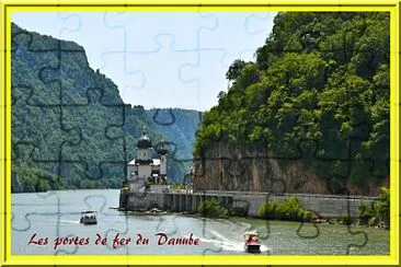 Les portes de fer du Danube