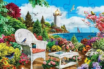 Chaise de jardin jigsaw puzzle