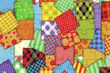 Couleurs Patchwork jigsaw puzzle